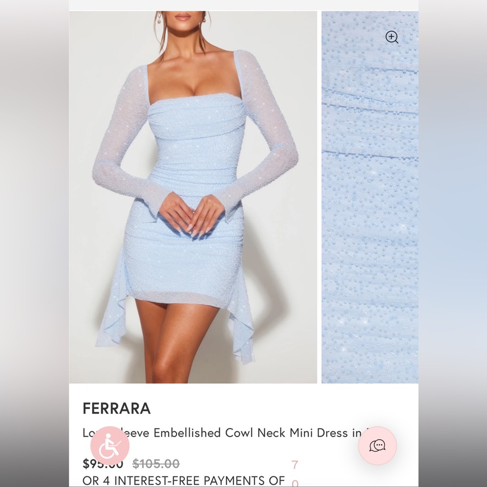 Oh Polly Ferrera Mini Dress